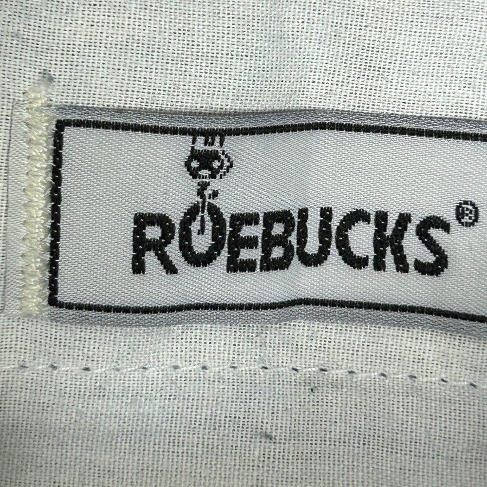 Vintage Sears Roebucks Jeans Mens 34x30 Blue Carpenter Hammer Loop Work Jeans - Picture 9 of 11